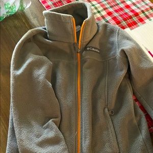 Columbia XS fleece zip up jacket